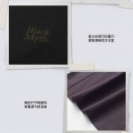 Black Myth Wukong Day Moon Geometric Cotton Short Sleeve T-Shirt